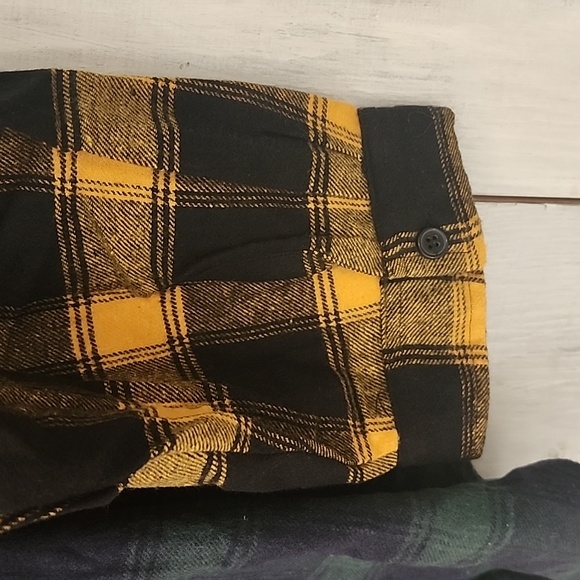 New Look Women's Mismatch Flannel Button Down Top NWT Size 3X - Picture 7 of 11